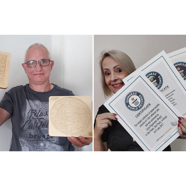 "Pures Vergnügen": Guinness-Weltrekordhalter lösen EscapeWelt Puzzles