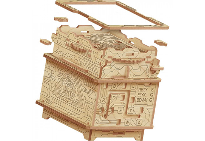 Fotos und Abbildungen von Orbital Box 3D Holzpuzzle . ESC WELT.