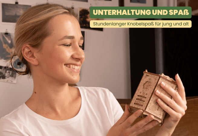 Fotos und Abbildungen von Rätselbox Set | Fortgeschritten | Cryptex Gratis. ESC WELT.