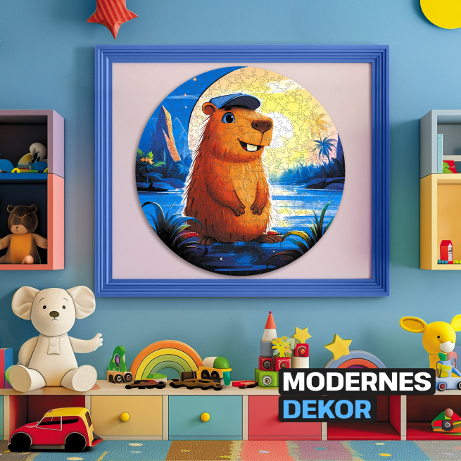 Fotos und Abbildungen von Capybara Puzzle 200 pieces. ESC WELT.