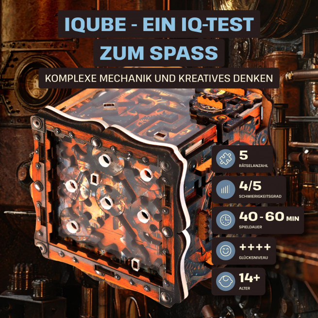 Fotos und Abbildungen von IQube Dark. ESC WELT.