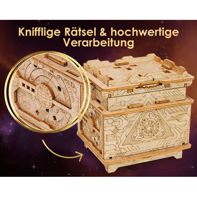 Fotos und Abbildungen von Orbital Box. ESC WELT.