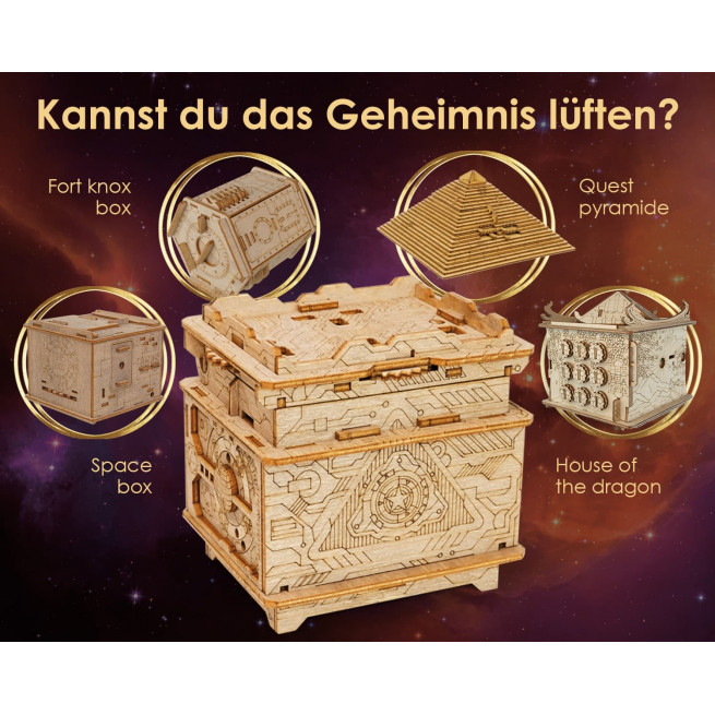 Fotos und Abbildungen von Orbital Box. ESC WELT.