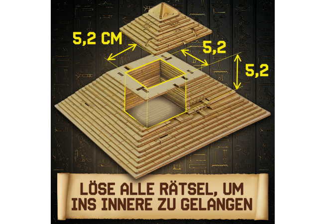Fotos und Abbildungen von Quest Pyramide DIS. ESC WELT.