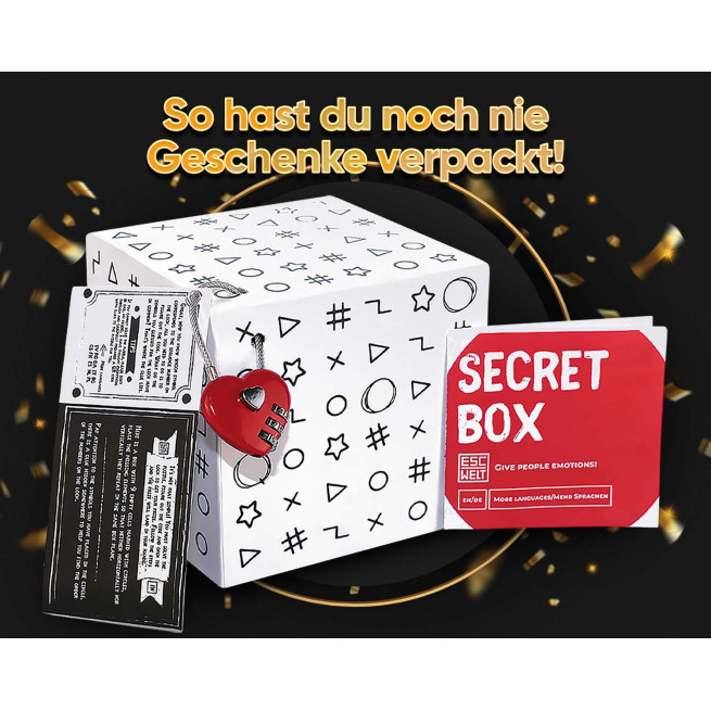 Fotos und Abbildungen von Secret Box. ESC WELT.