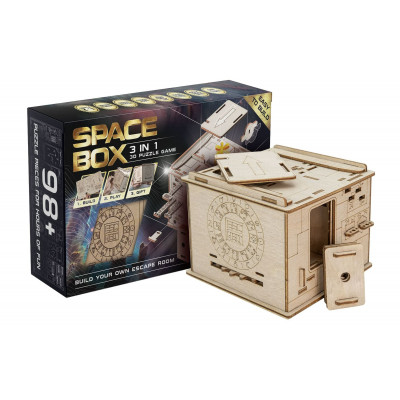 3D Puzzle Game Space Box