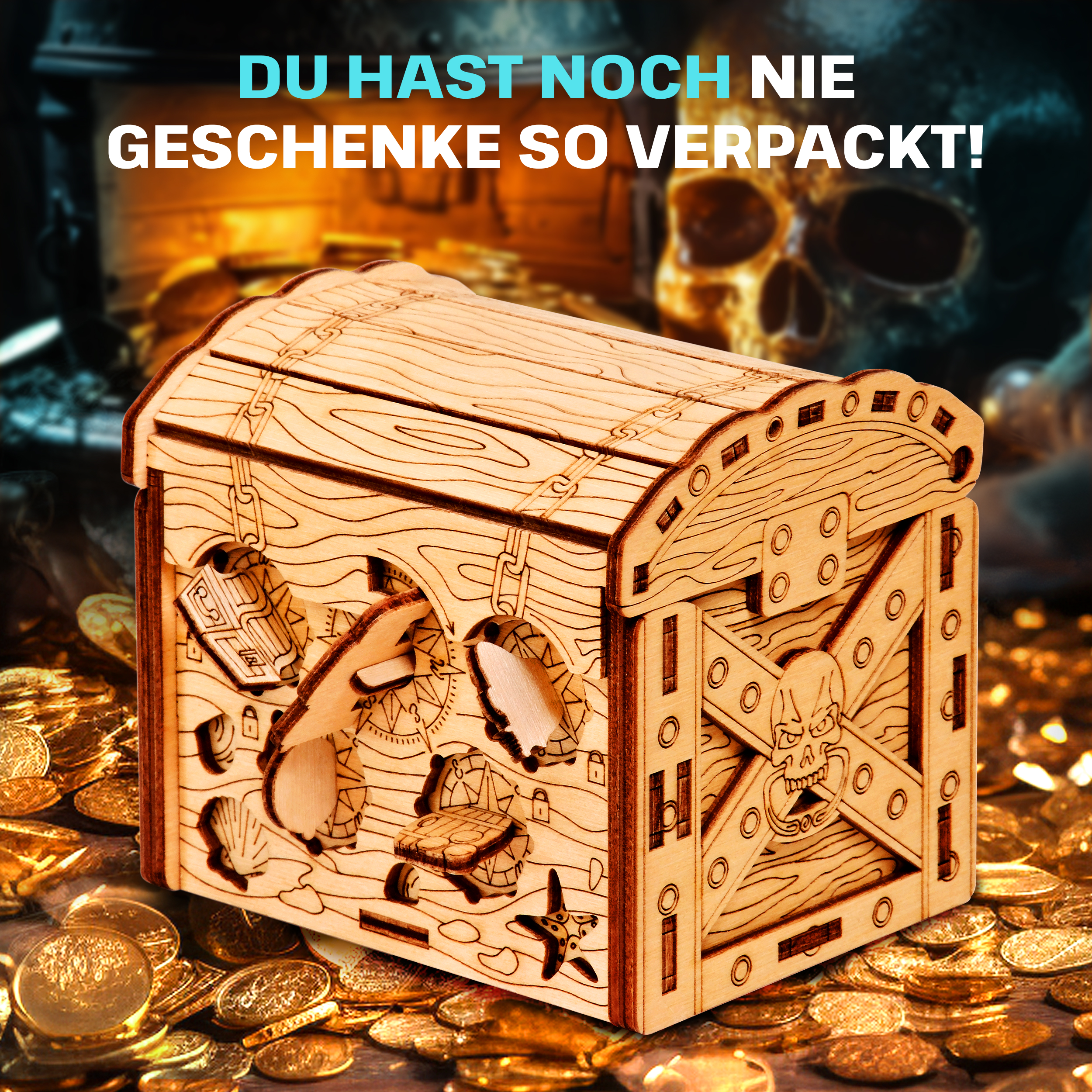 Fotos und Abbildungen von Pirate's Treasure Chest. ESC WELT.