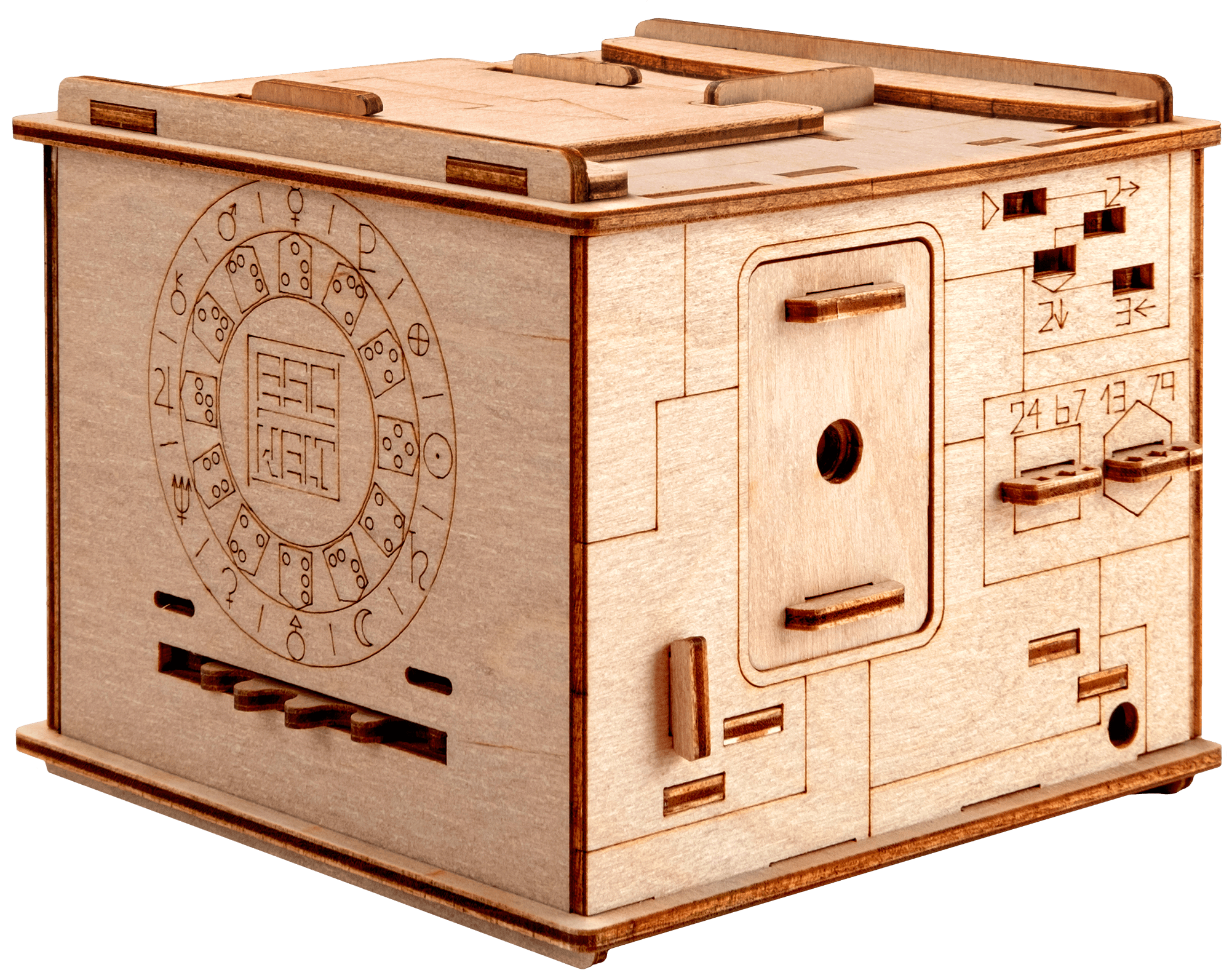 Fotos und Abbildungen von Space Box. ESC WELT.