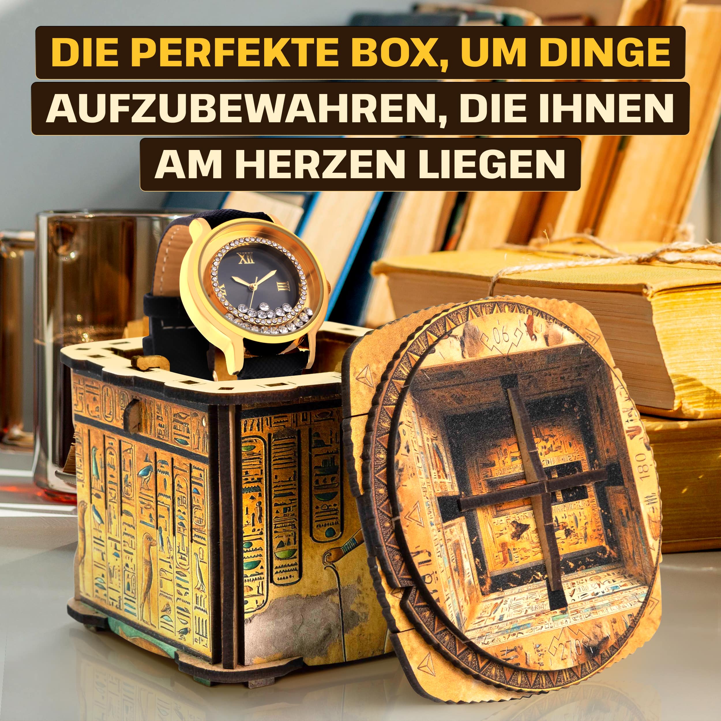 Fotos und Abbildungen von Art Secret Lock Box. ESC WELT.