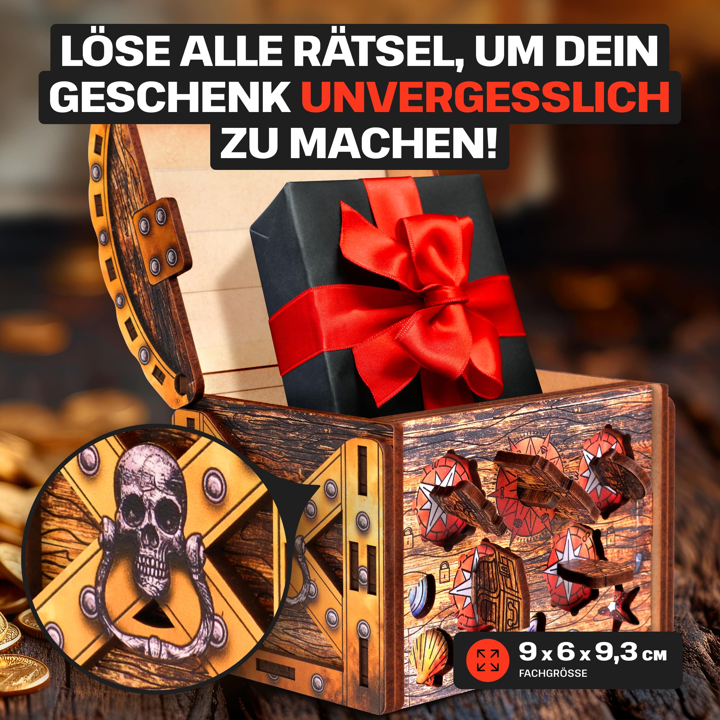 Fotos und Abbildungen von Art Pirate's Treasure Box. ESC WELT.