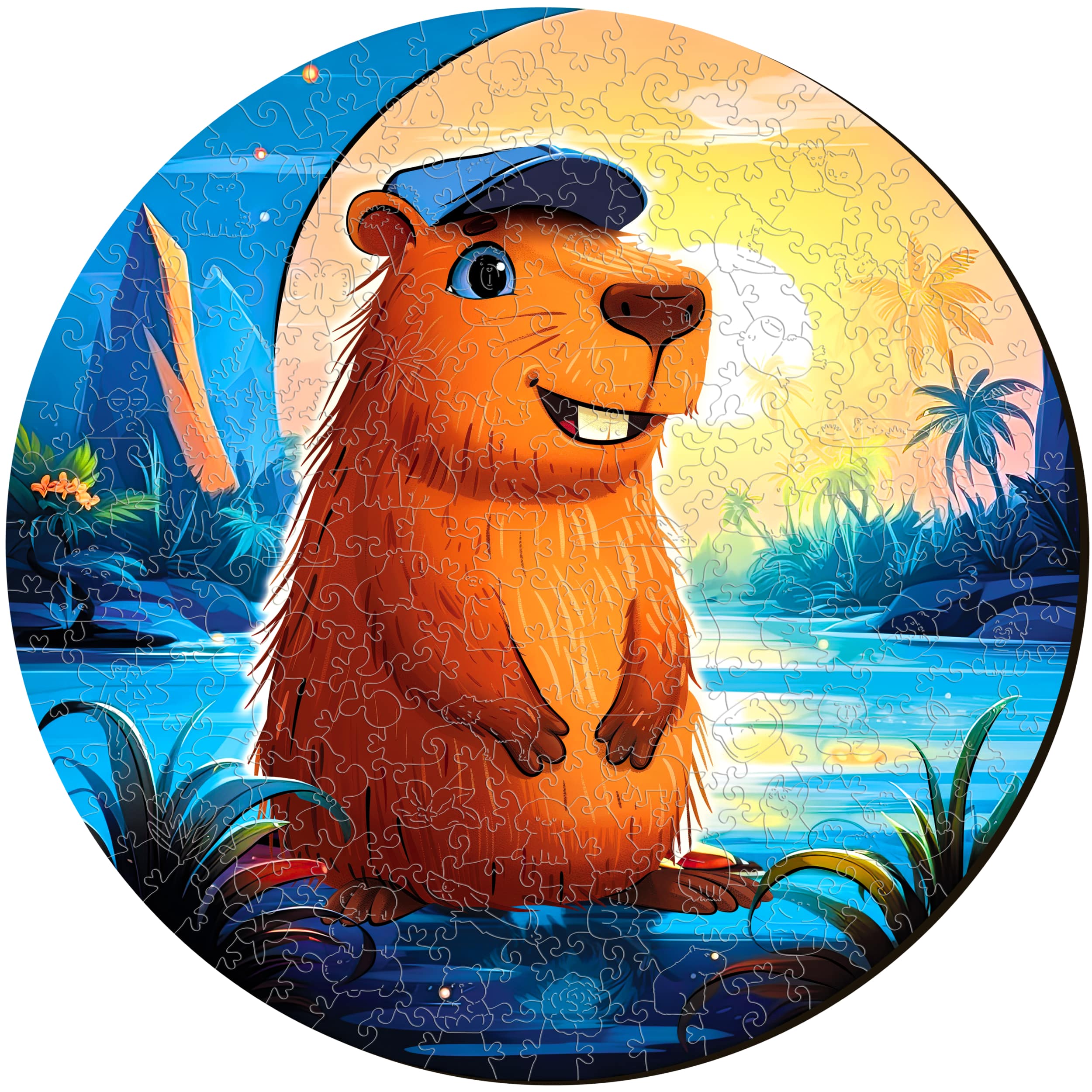 Fotos und Abbildungen von Capybara Puzzle 300 pieces. ESC WELT.