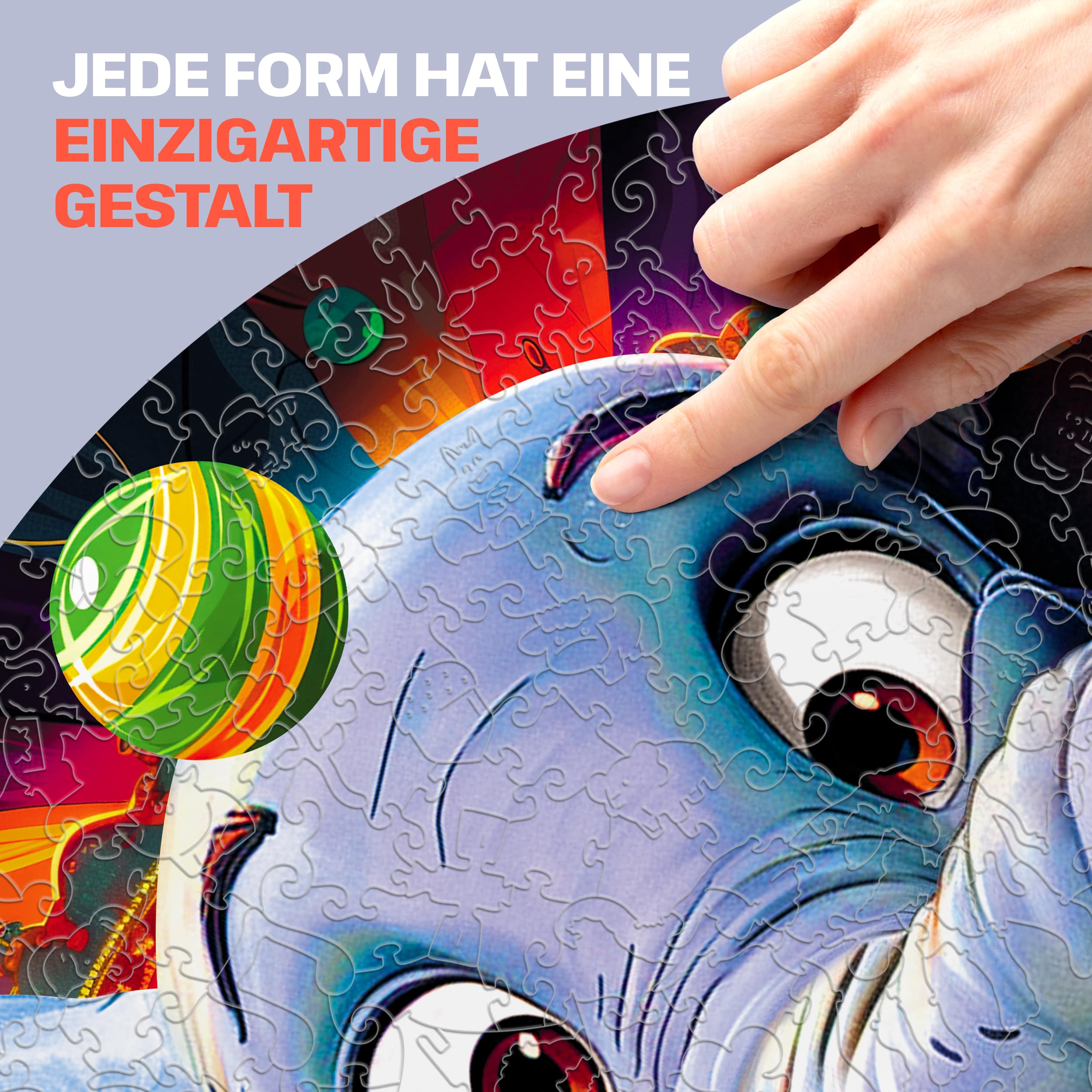 Fotos und Abbildungen von Funny Elephant  Puzzle 200 pieces. ESC WELT.