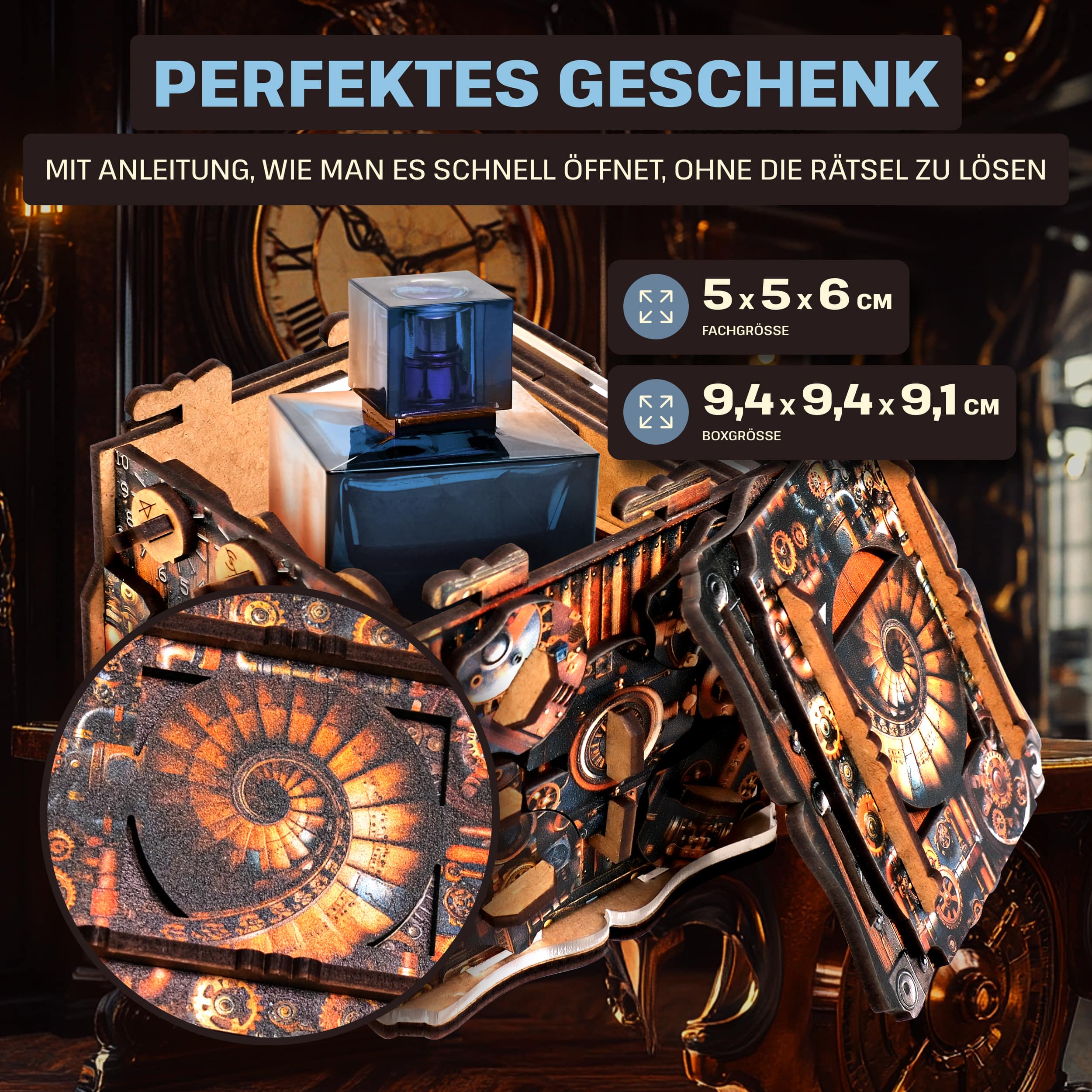 Fotos und Abbildungen von IQube Dark. ESC WELT.