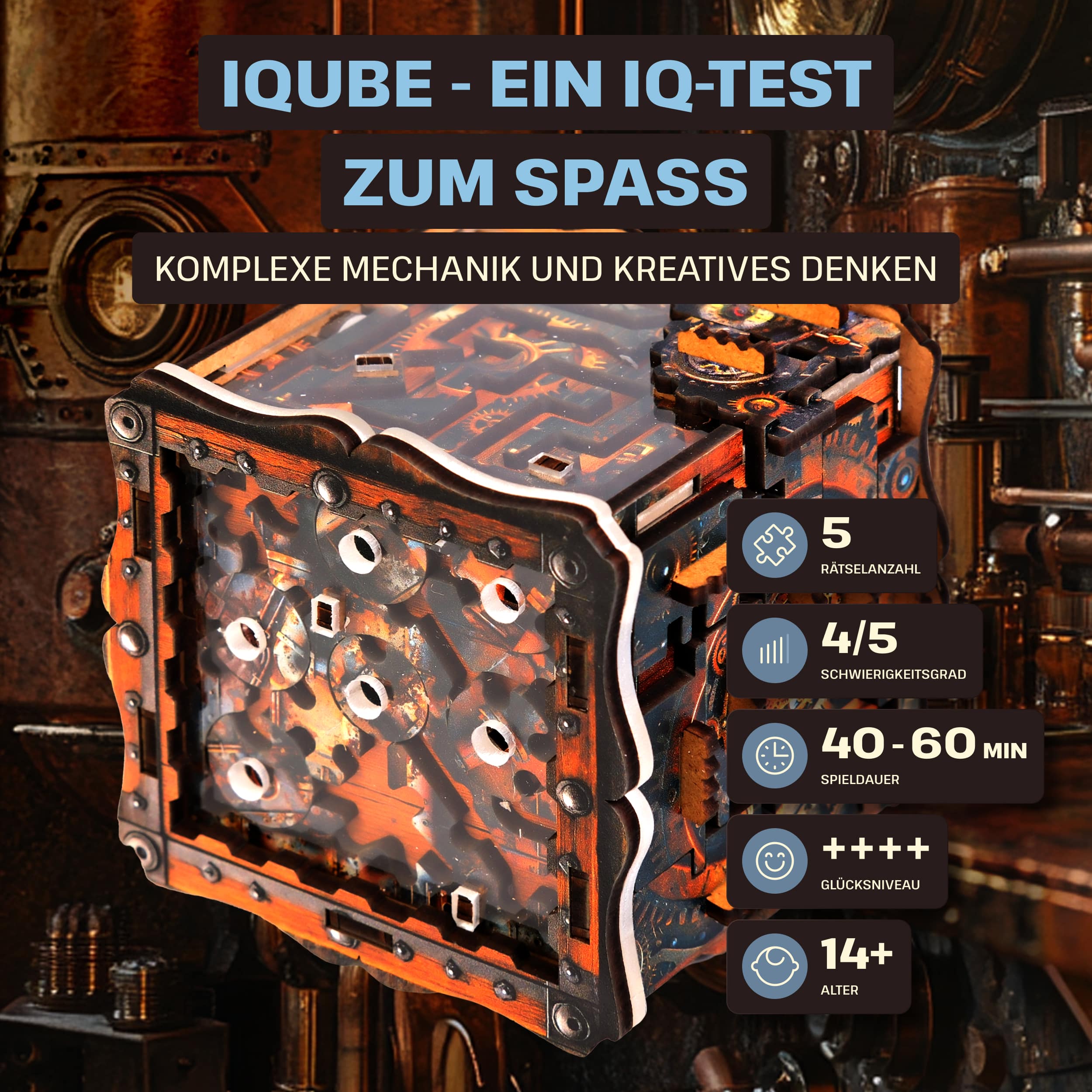 Fotos und Abbildungen von IQube Dark. ESC WELT.