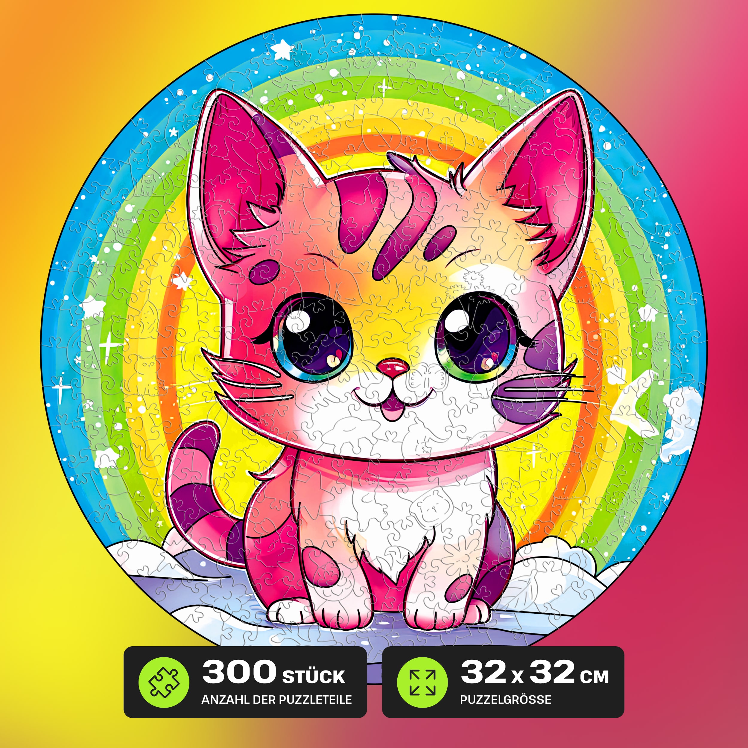 Fotos und Abbildungen von Kitten Puzzle 300 pieces. ESC WELT.