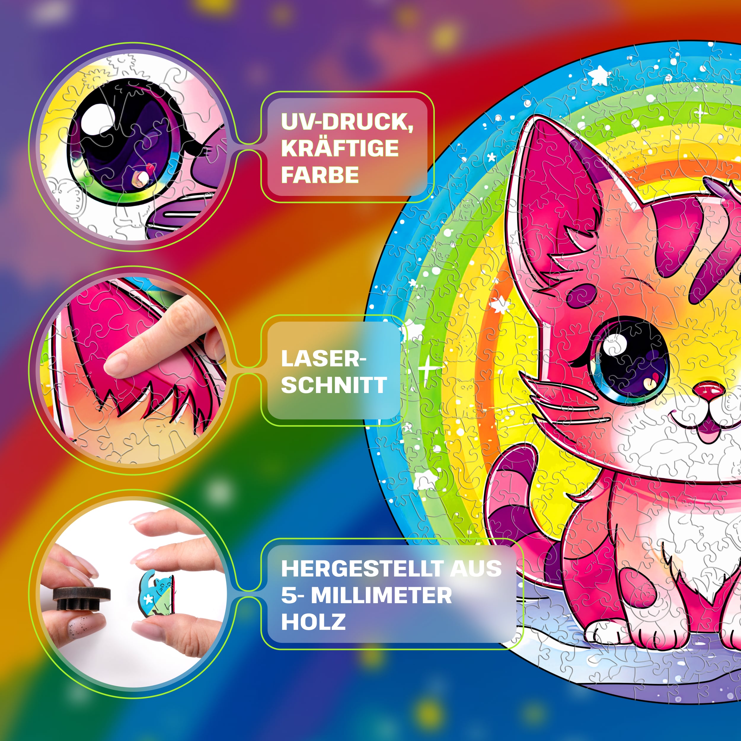 Fotos und Abbildungen von Kitten Puzzle 300 pieces. ESC WELT.