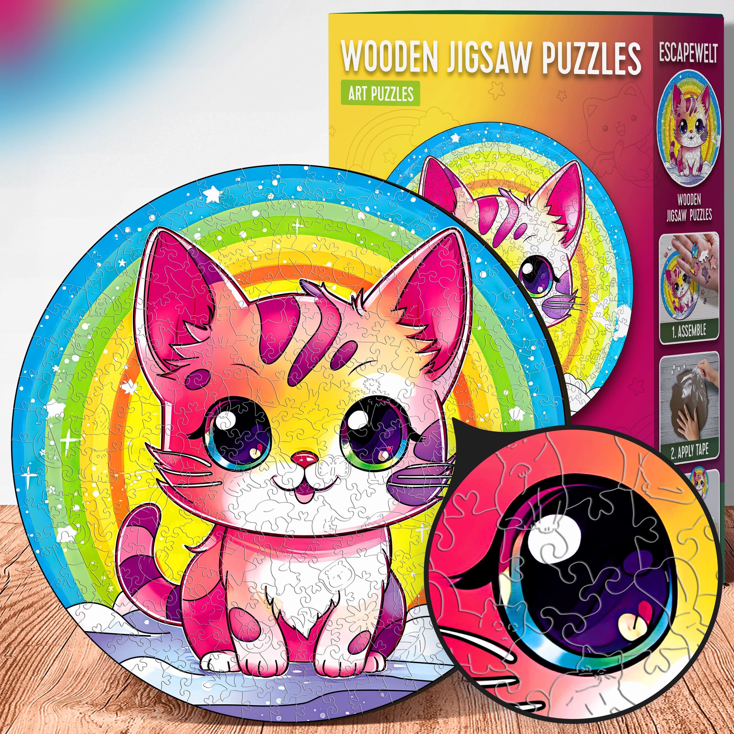 Fotos und Abbildungen von Kitten Puzzle 300 pieces. ESC WELT.