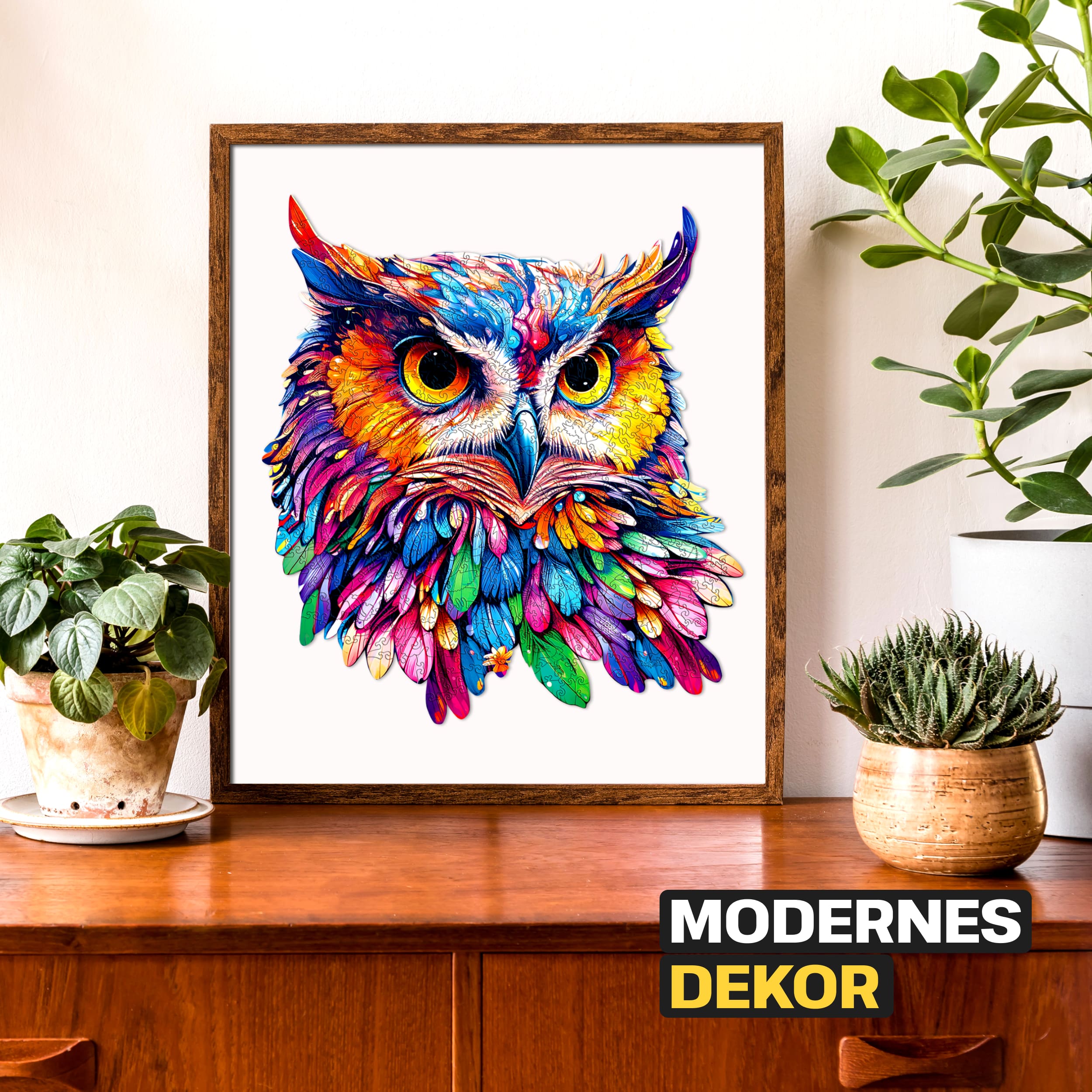 Fotos und Abbildungen von EULE PUZZLE 300  Teile. ESC WELT.