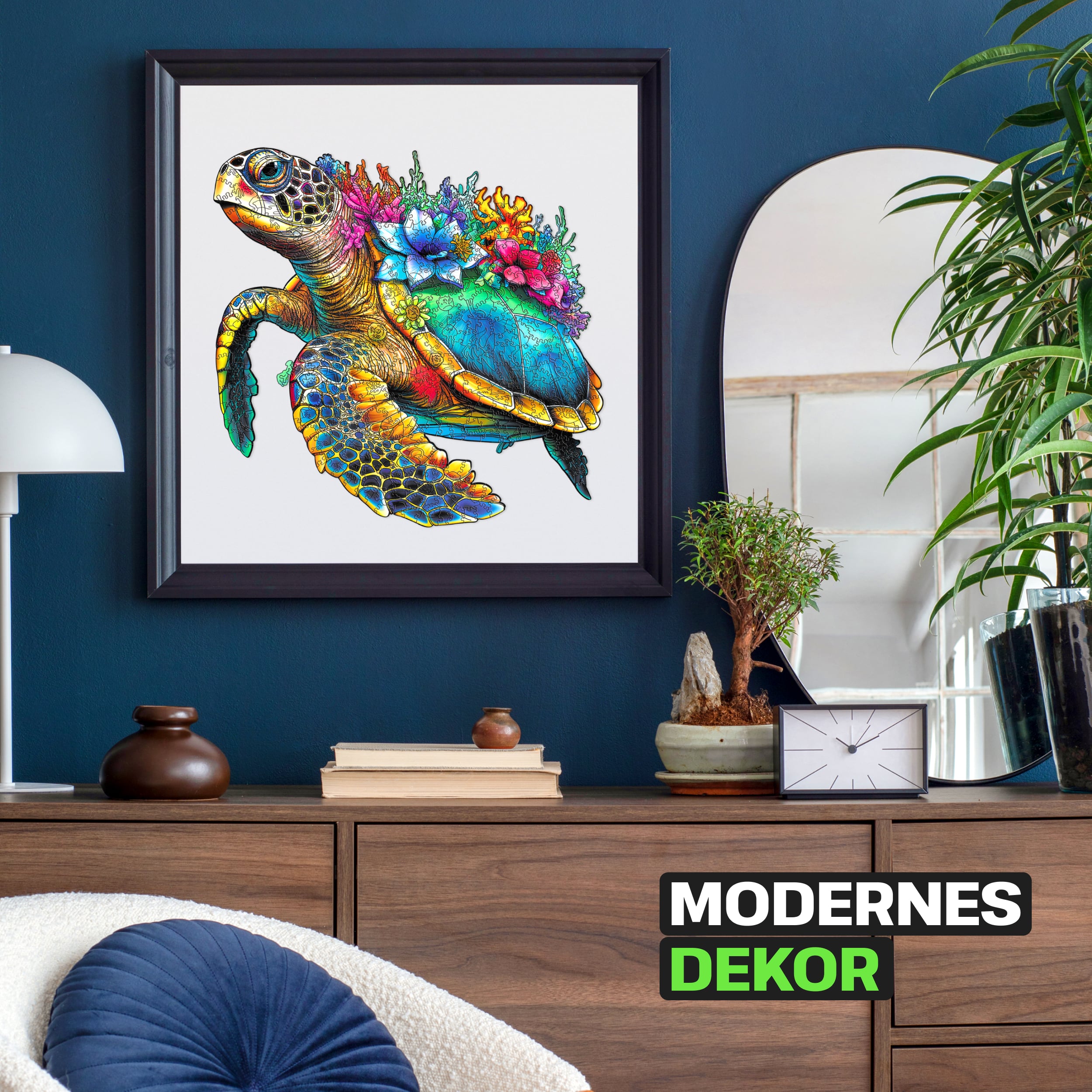 Fotos und Abbildungen von Schildkröte PUZZLE 300 Teile. ESC WELT.