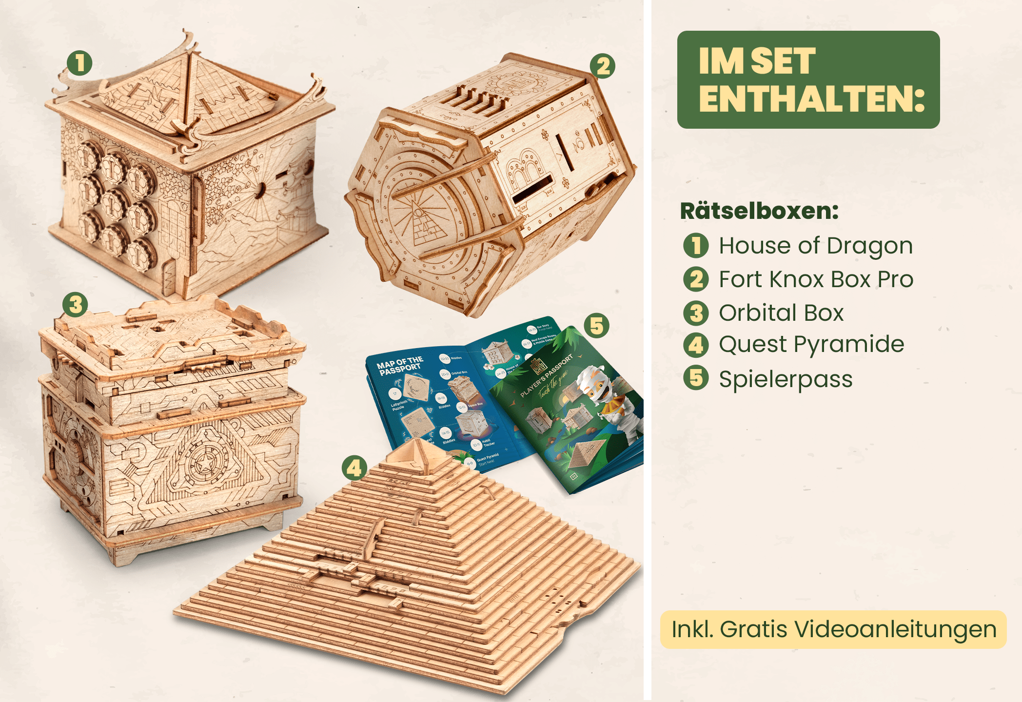 Fotos und Abbildungen von Mind Cracker. ESC WELT.