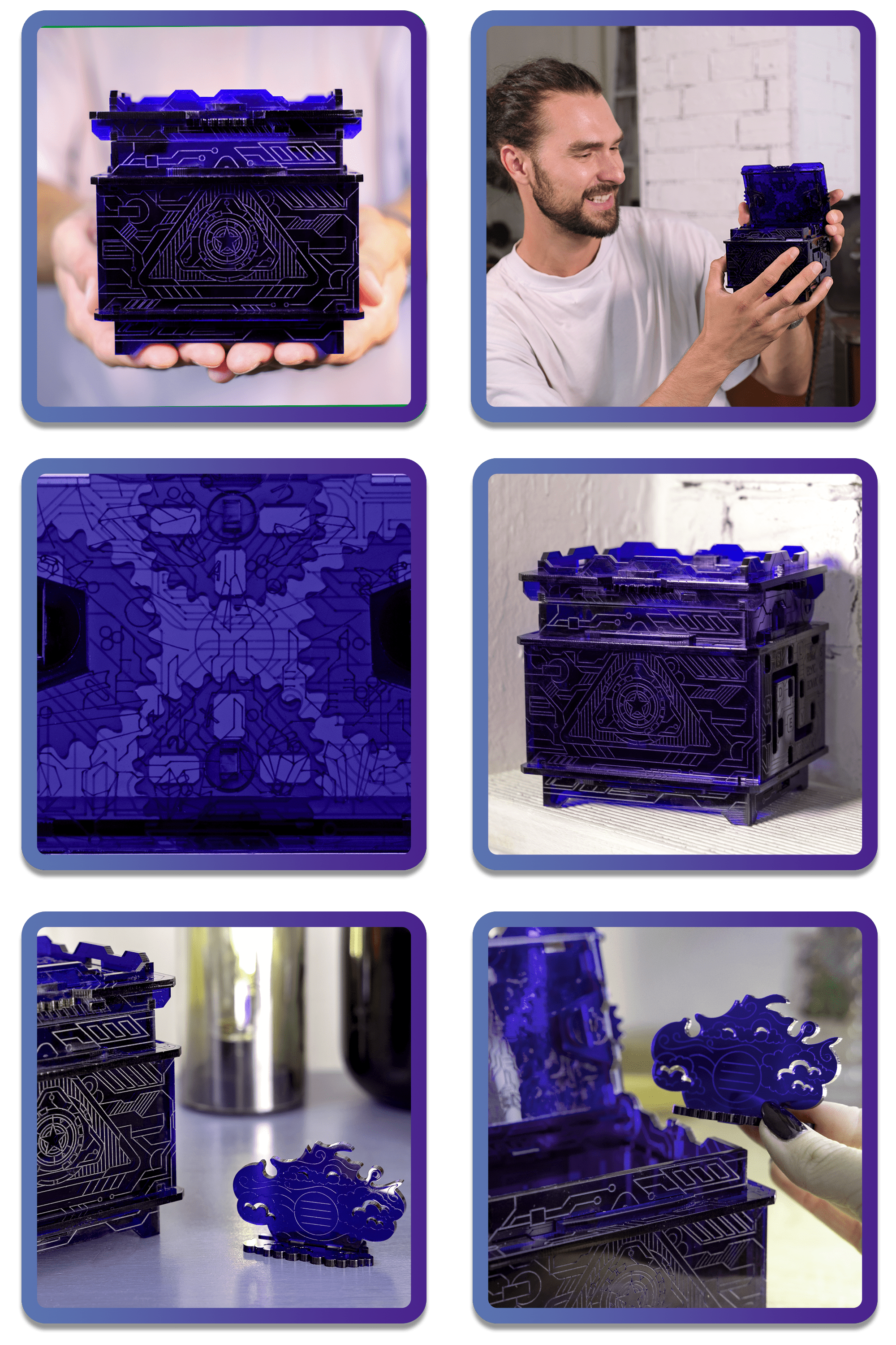 Fotos und Abbildungen von Orbital Box Breathing Galaxy. ESC WELT.