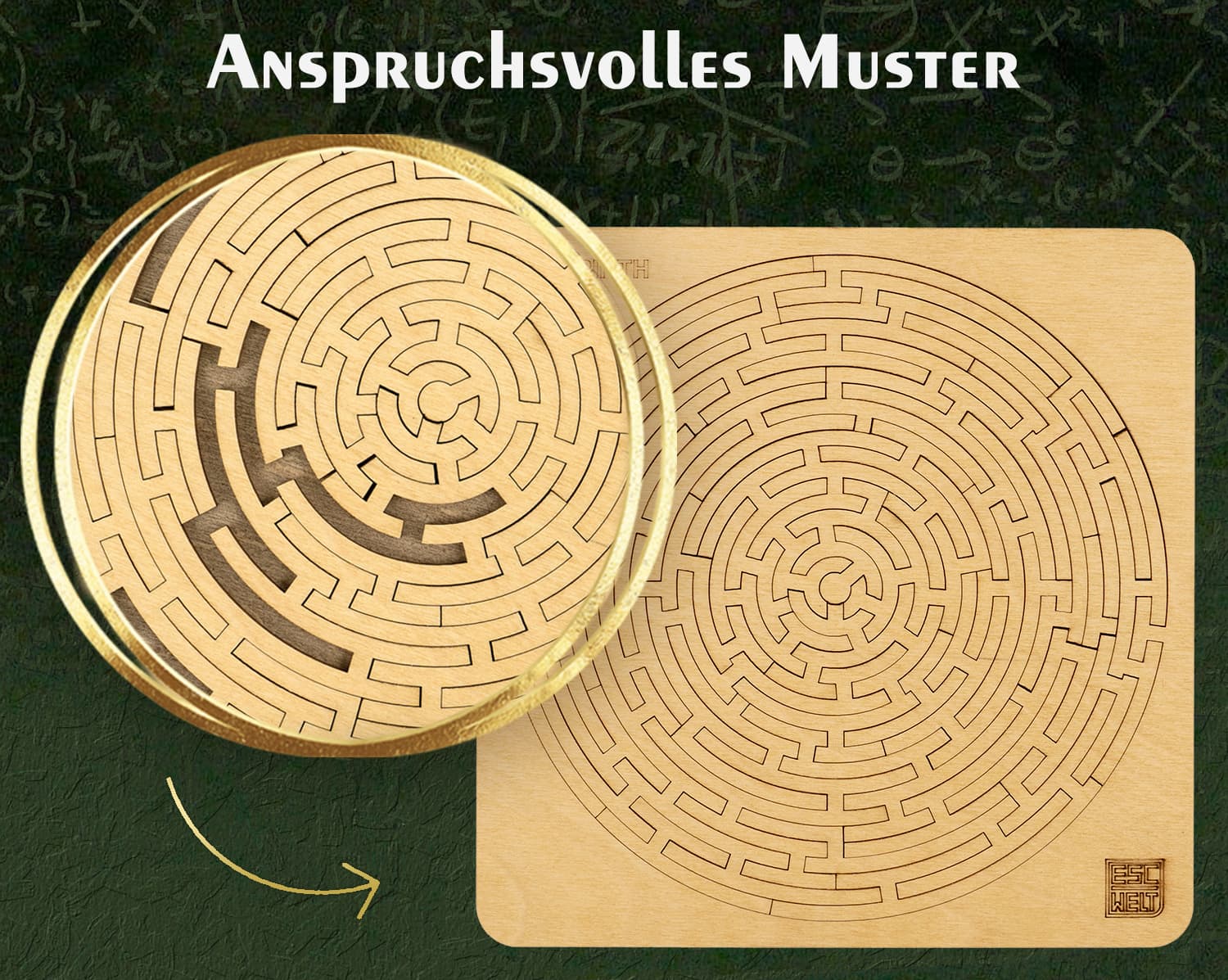 Fotos und Abbildungen von Labyrinth Puzzle. ESC WELT.