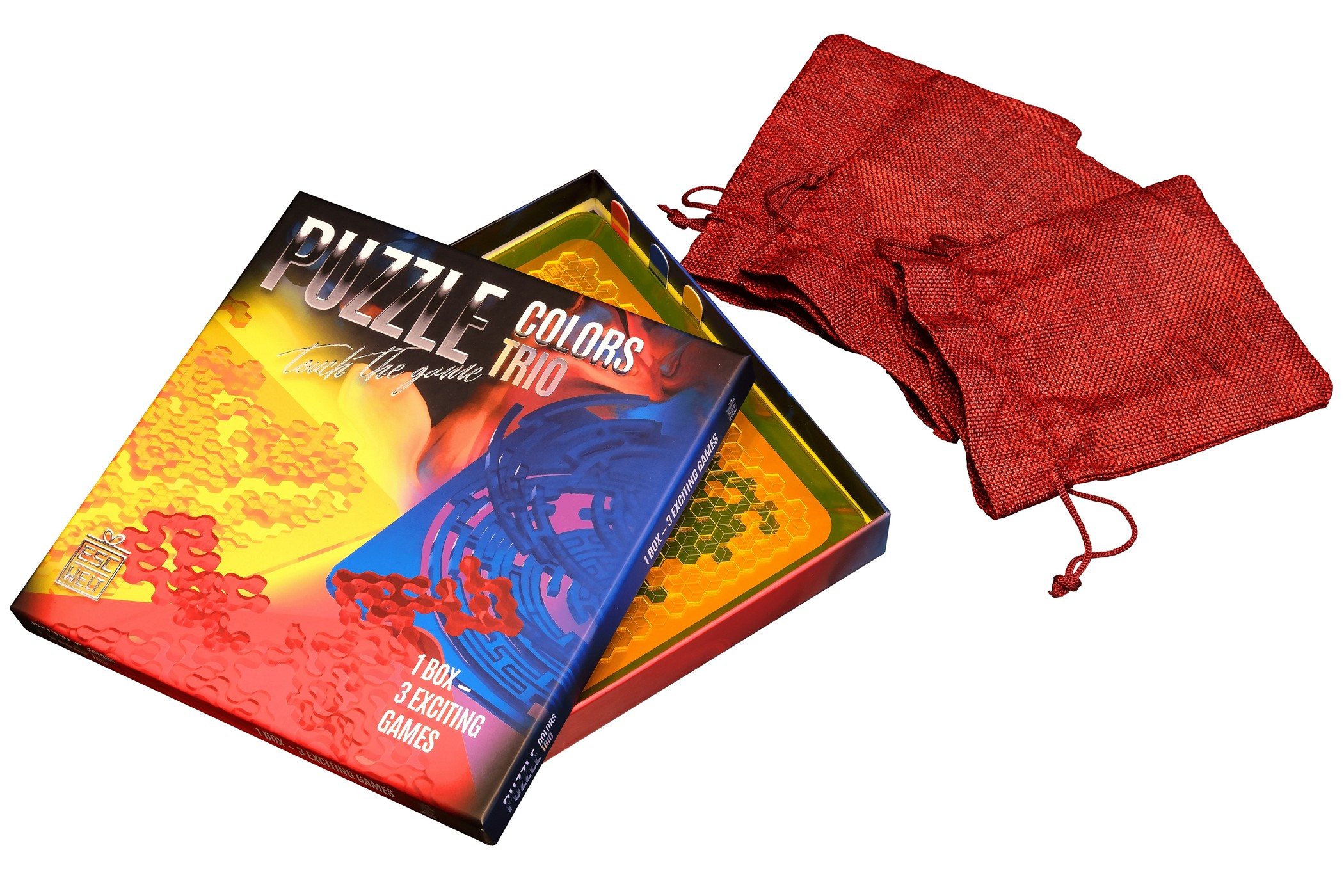 Fotos und Abbildungen von Puzzle: Colors TRIO. ESC WELT.