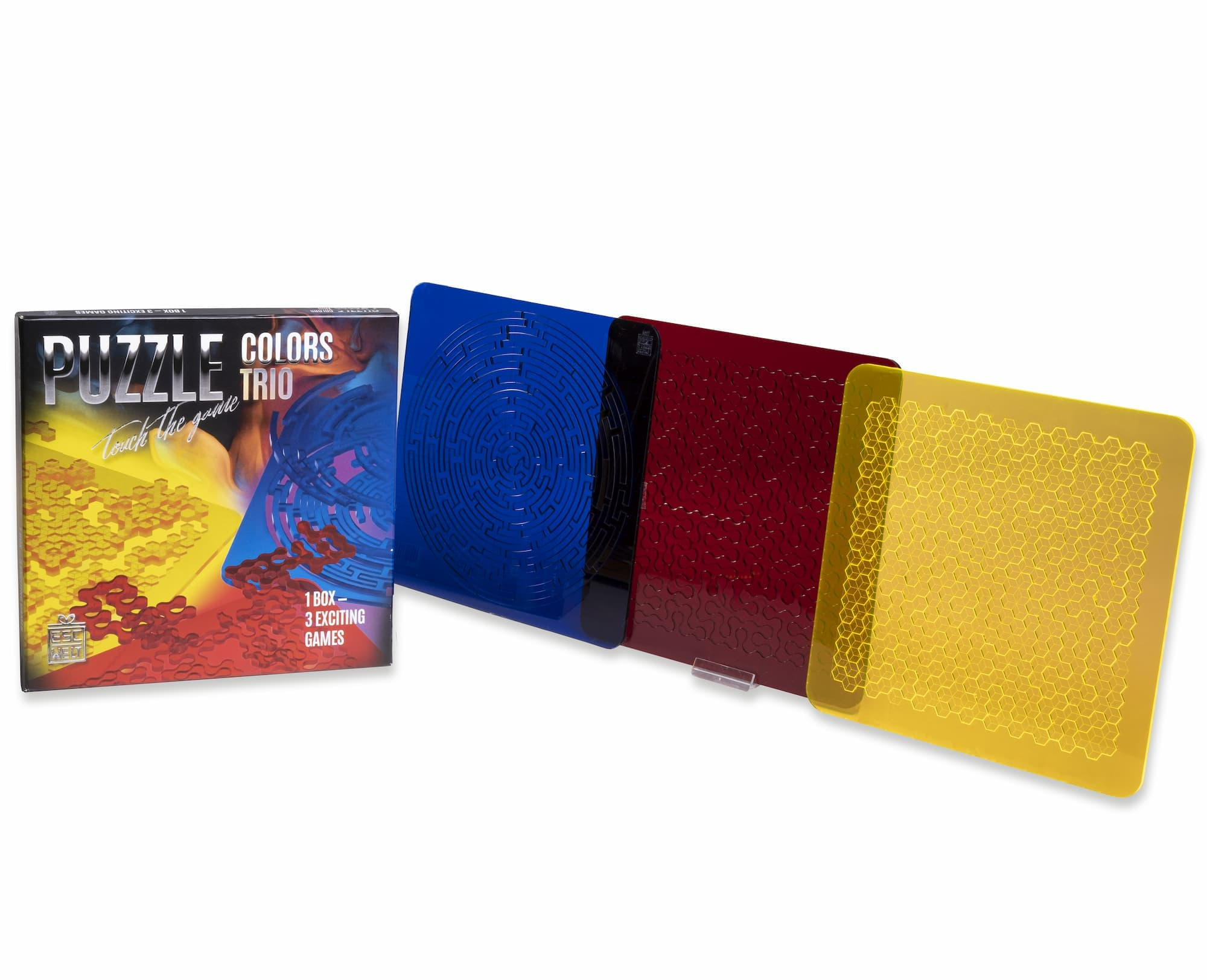 Fotos und Abbildungen von Puzzle: Colors TRIO. ESC WELT.