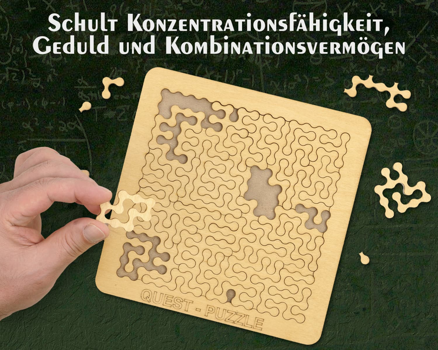 Fotos und Abbildungen von Quest Puzzle. ESC WELT.