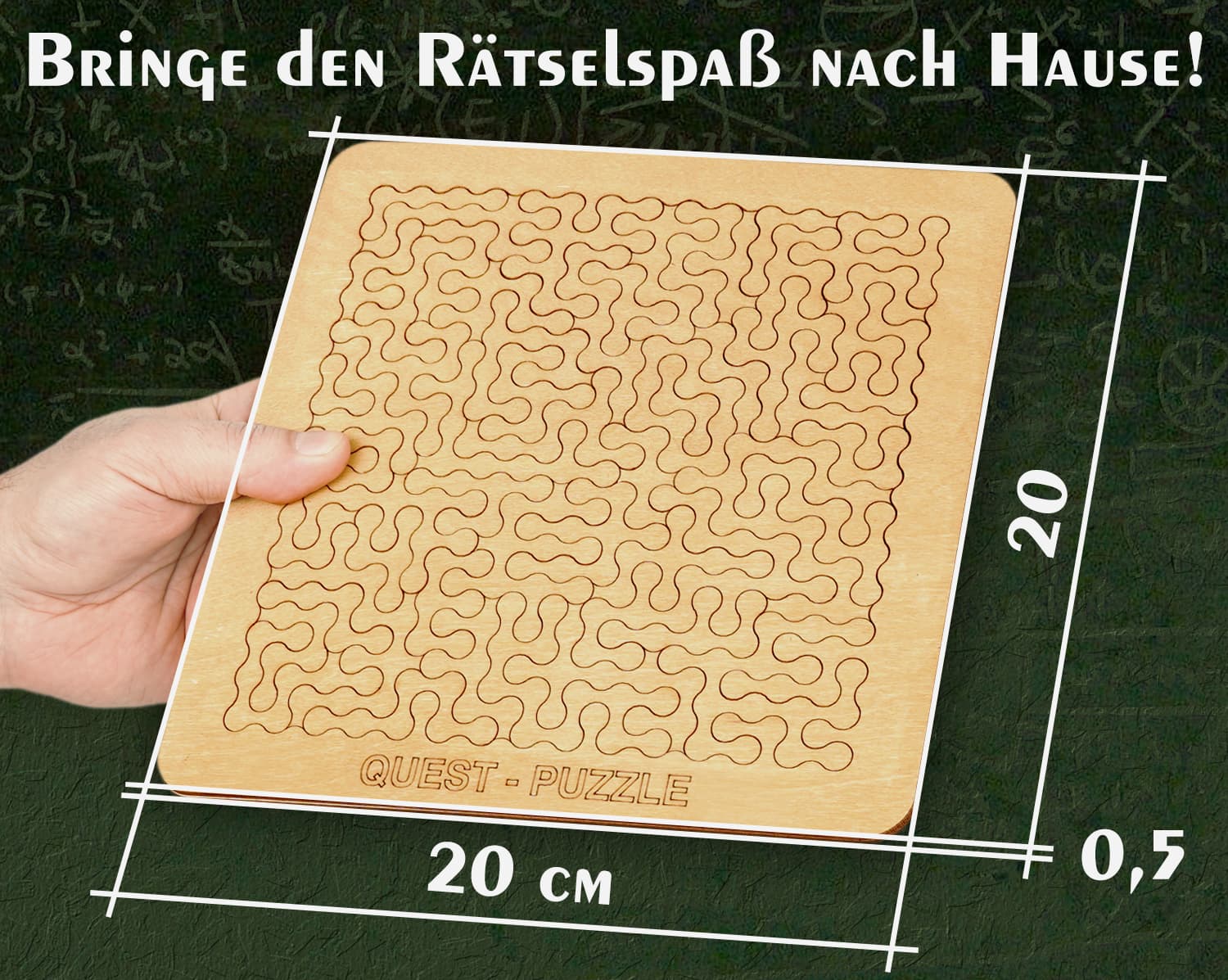 Fotos und Abbildungen von Quest Puzzle. ESC WELT.