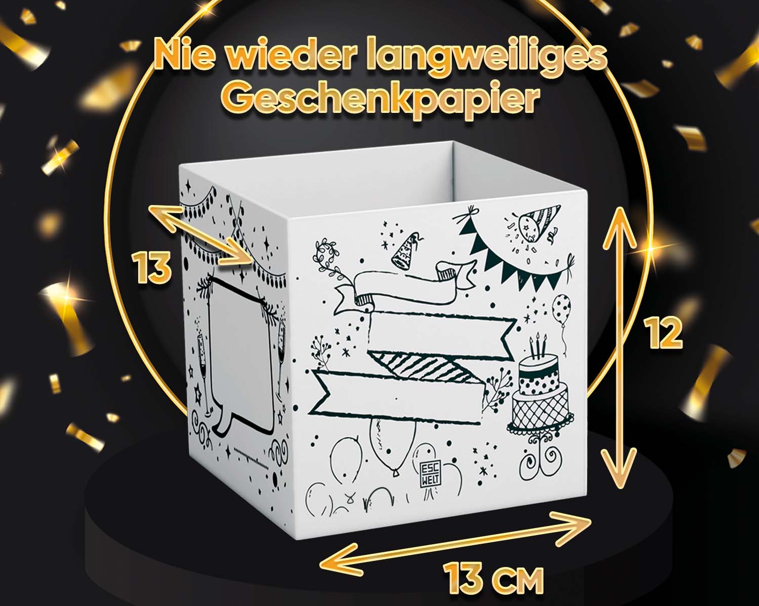 Fotos und Abbildungen von Secret Box. ESC WELT.